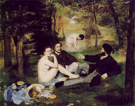 Le D'Jeuner sur l'Herbe by Edouard Manet