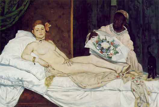 Olympia by Edouard Manet